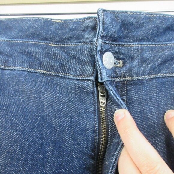 J. Crew Wide Leg Jeans - Dark Blue - Picture 6 of 15